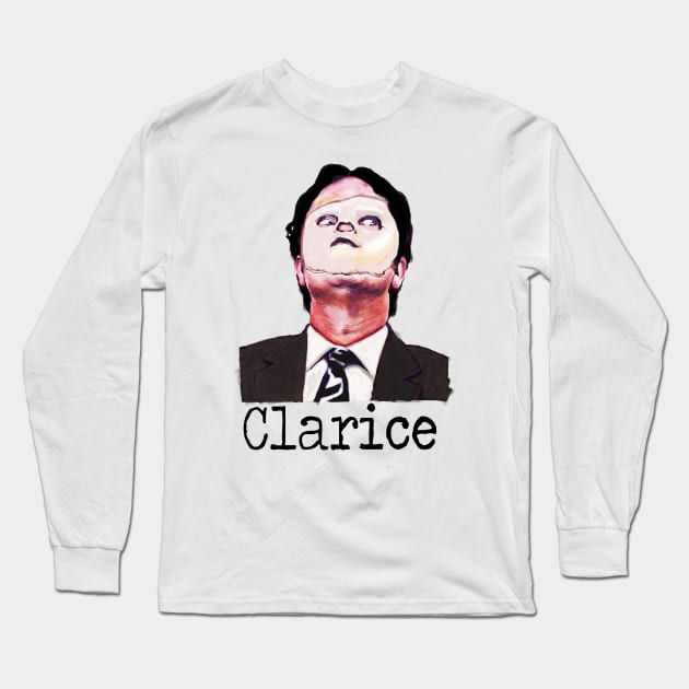 Clarice Dwight the Office Long Sleeve T-Shirt by WooleOwl